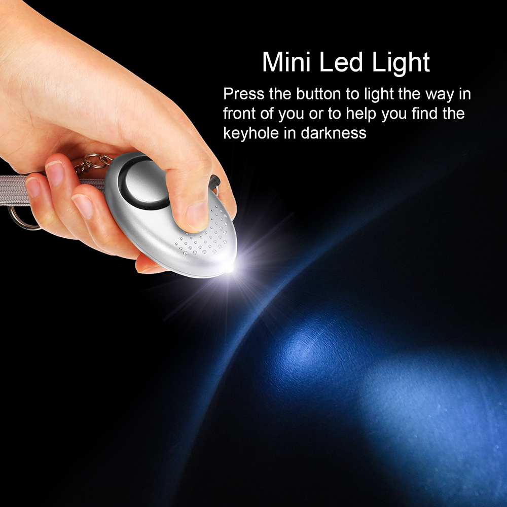 130DB Siren Song LED Portable  - Personal Alarm Keychain recension och pris