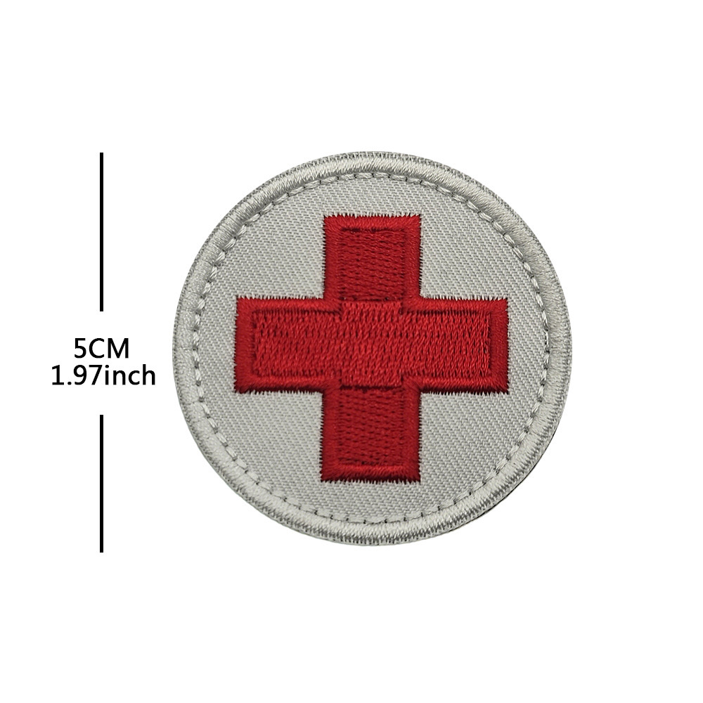 First Aid Red Cross Round Patc - First Aid Bag Kit recension och pris