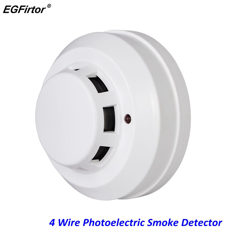 Fire Alarm 4 Wire Photoelectri - Smoke Detector Interconnected recension och pris