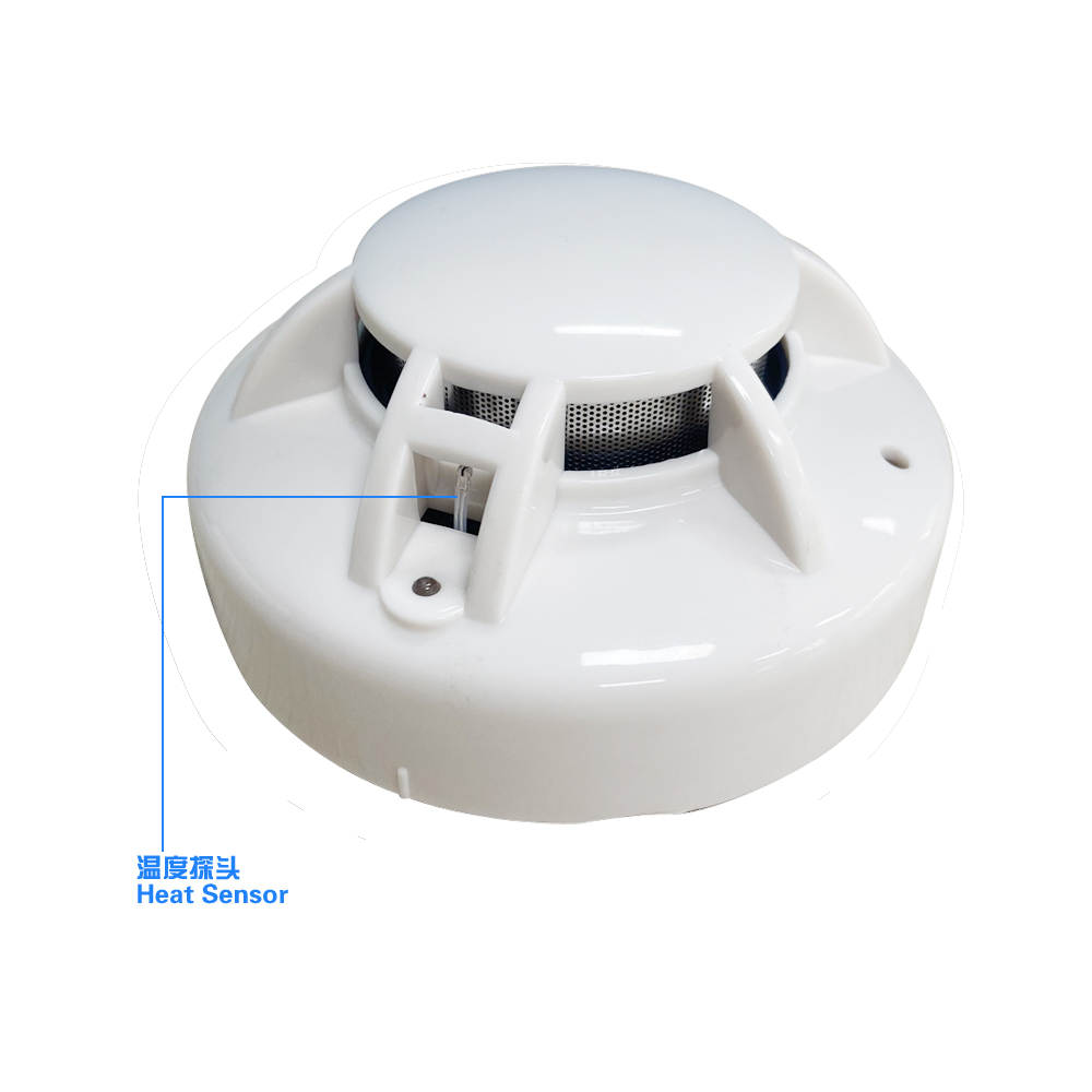 1Pcs 9-24Vdc Wire Smoke And Ov - Smoke Detector Interconnected recension och pris