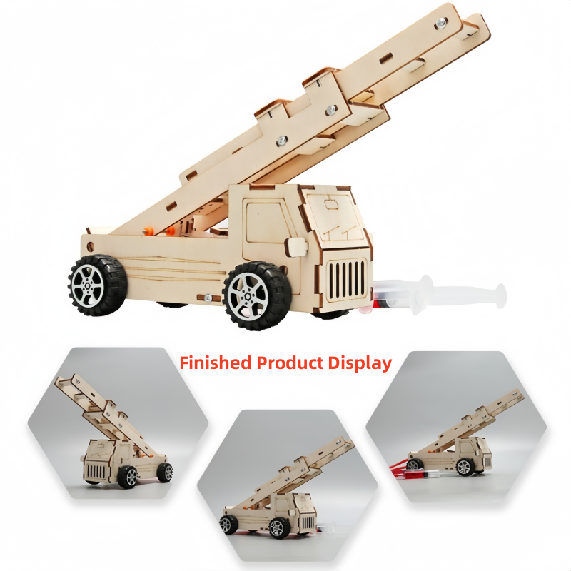 DIY Wood Ladder Fire Truck Mod - Fire Escape Ladder recension och pris