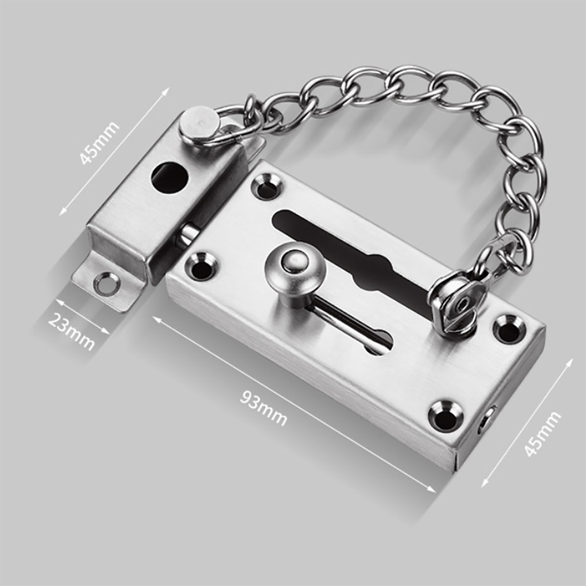New Thickened Stainless Steel  - Security Chain Door recension och pris