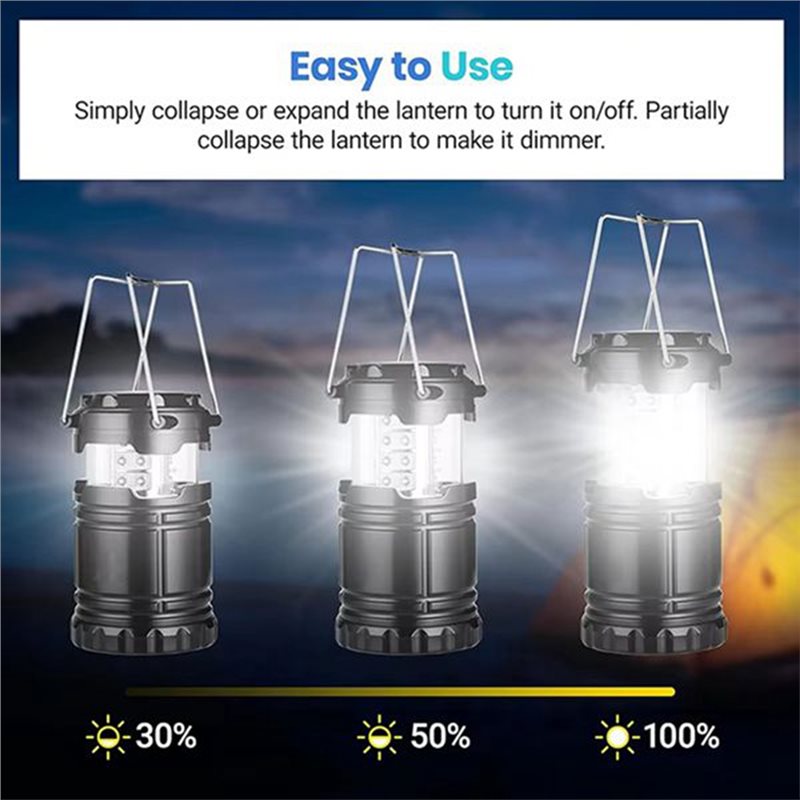 ABAE-4-Pack Solar Camping Lant - Power Outage Light recension och pris